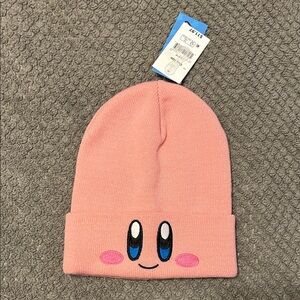 Kirby Pink Knit Beanie